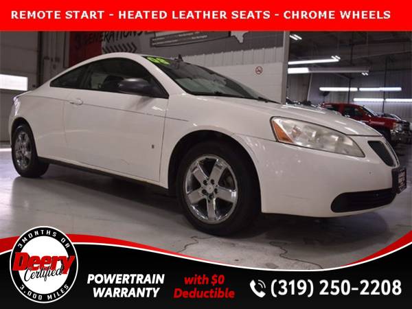 Used 2008 Pontiac G6 GT Ivory White - - by dealer for sale in Cedar Falls, IA