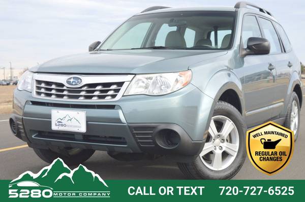 2012 Subaru Forester 25X COLORADO-OWNED WELL-MAINTAINED 3-MO 3000-MI... for sale in Longmont, CO