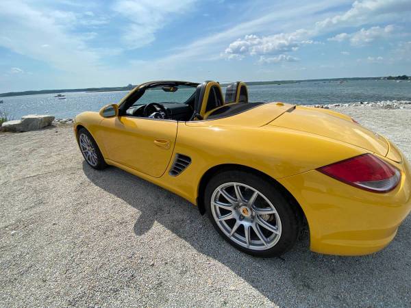 2011 Porsche Boxster Convertible Yellow/Black CLEAN TITLE IN HAND for sale in Salem, MA – photo 4