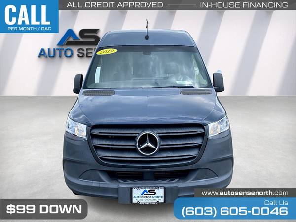 2019 Mercedes-Benz Sprinter 2500 Crew 144 WB High Roof Cargo Van for sale in Chichester, ME – photo 9