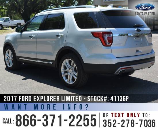 2017 Ford Explorer Limited Touchscreen - SYNC - Tinted for sale in Alachua, GA – photo 5