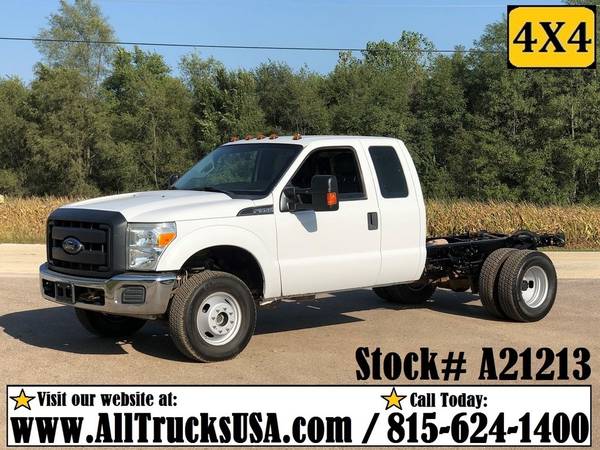 FLATBED & STAKE SIDE TRUCKS / CAB AND CHASSIS PICKUP 4X4 Gas Diesel... for sale in Augusta, GA – photo 4