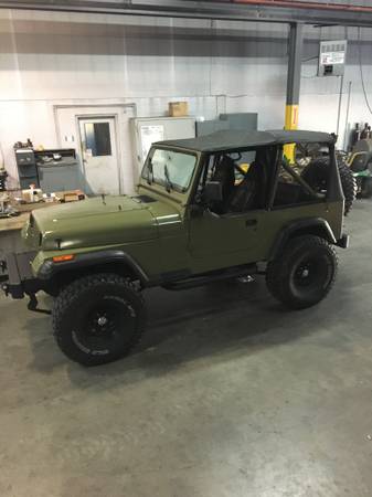 1991 JEEP YJ 4 0 6 CYL 4x4 for sale in Hanceville, AL
