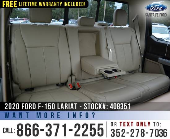 *** 2020 FORD F150 LARIAT 4WD *** SAVE Over $5,000 off MSRP! - cars... for sale in Alachua, FL – photo 20