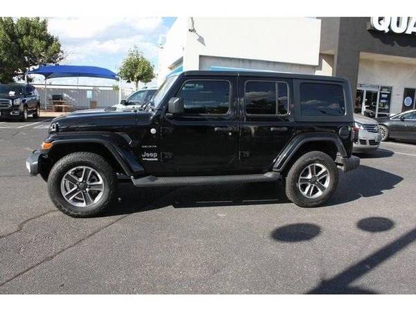 2018 Jeep Wrangler Unlimited SUV Unlimited Sahara - Black for sale in Albuquerque, NM – photo 4