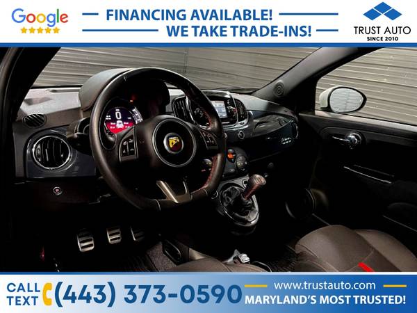 2018 Fiat 500 Abarth 5-Speed Manual Sport Hatchback for sale in Sykesville, MD – photo 10