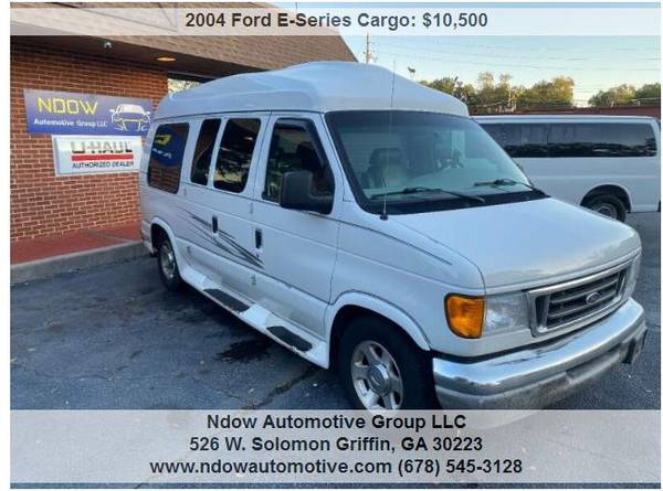 2004 ford e150 conversion van - - by dealer - vehicle for sale in Griffin, GA