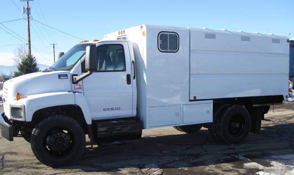 2006 GMC C6500 Chip Dump Truck for sale in Central Point, CA