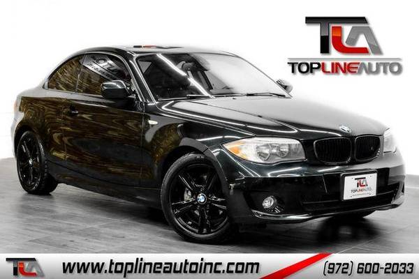 2013 BMW 1 Series 128i Coupe 2D FINANCING OPTIONS! LUXURY CARS! CALL... for sale in Dallas, TX