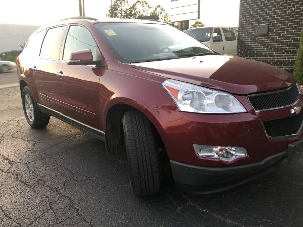 2011 Chevy Traverse LT AWD - Maroon - 138K for sale in Akron, OH – photo 3