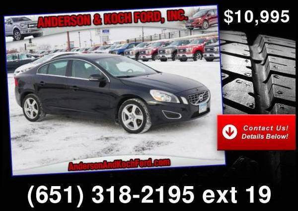2012 Volvo S60 T5 - - by dealer - vehicle automotive for sale in North Branch, MN