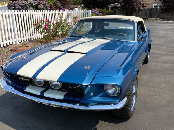 1967 Mustang Convertible Shelby Restomod for sale in Smith River, OR
