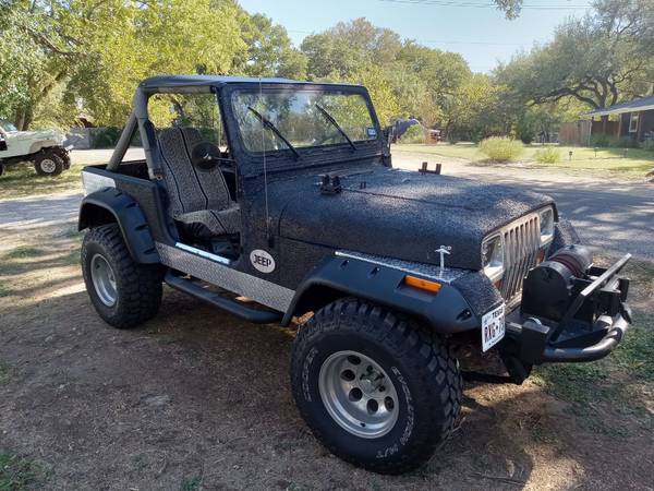 1988 Jeep Wrangler YJ with 6 cyl engine and a c - - by for sale in Austin, TX