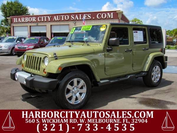 ~ ~ ~2013 JEEP WRANGLER UNLIMITED SAHARA! 4X4! TOW! BLUETOOTH! NICE! for sale in Melbourne , FL