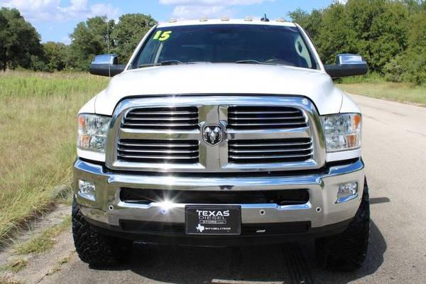 WHITE KNIGHT! 2015 RAM 2500 BIG HORN 4X4 CUMMINS LIFTED 20"FUELS&35'S! for sale in Temple, ND – photo 16