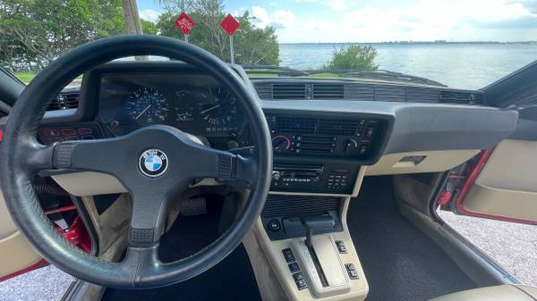 1 owner 1985 635CSI bmw for sale in Clearwater, FL – photo 16