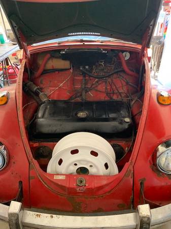 1968 VW Beetle Bug Convertible Autostick for sale in Fayetteville, AR – photo 3