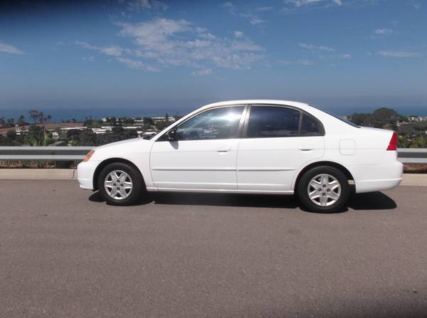 2005 HONDA CIVIC LX. WHITE INSPECTION READY, WARRANTY+14 CIVICS for sale in San Diego, CA