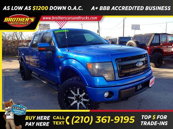 2013 Ford F150 F 150 F-150 SUPERCREW - - by dealer for sale in San Antonio, TX