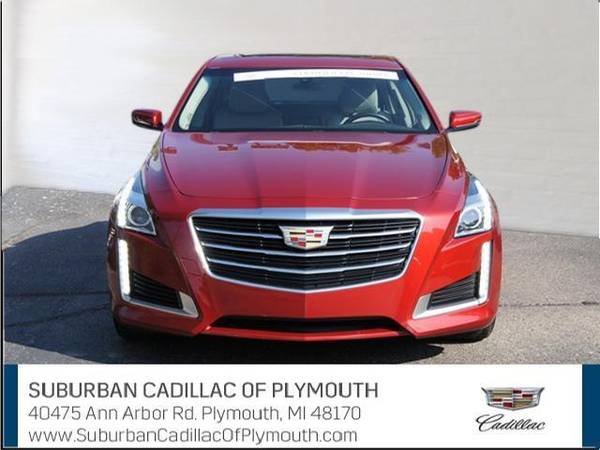 2016 Cadillac CTS sedan 2.0L Turbo - Cadillac Red Obsession Tintcoat for sale in Plymouth, MI – photo 8