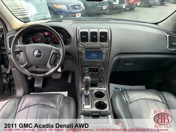 2011 GMC ACADIA DENALI AWD! FULLY LOADED! BOSE SOUND! 3RD ROW! SUNROOF for sale in N SYRACUSE, NY – photo 18