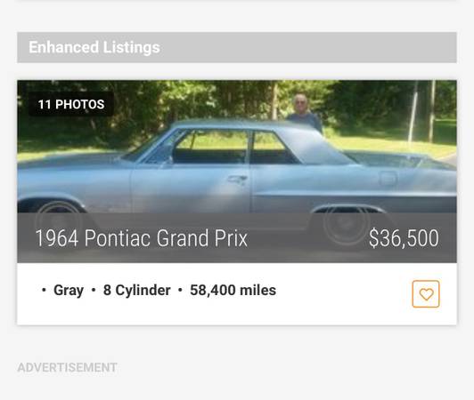 OWN A UNIQUE PIECE OF HISTORY “1964 PONTIAC GRAND PRIX” for sale in Fort Wayne, IN – photo 13