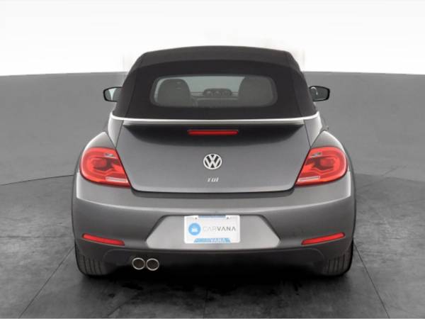 2014 VW Volkswagen Beetle TDI Convertible 2D Convertible Gray - -... for sale in Atlanta, WY – photo 9