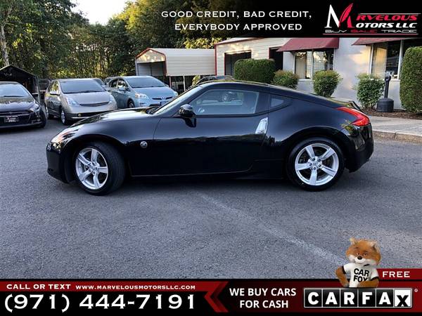 2011 Nissan 370Z 2D Coupe Automatic Blk ON Blk Clean - cars for sale in Tualatin, OR – photo 3
