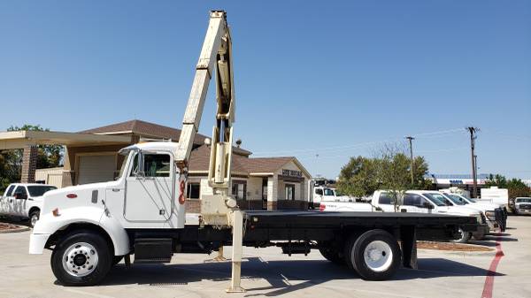 2002 Peterbilt 330 Crane Truck (National) W/16-Ft Flatbed for sale in Arlington, TX – photo 2