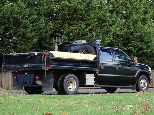 2011 Ford F-350 Crew Cab Flatbed Dump Truck PAYMENTS/Trades OK! for sale in PUYALLUP, WA – photo 2