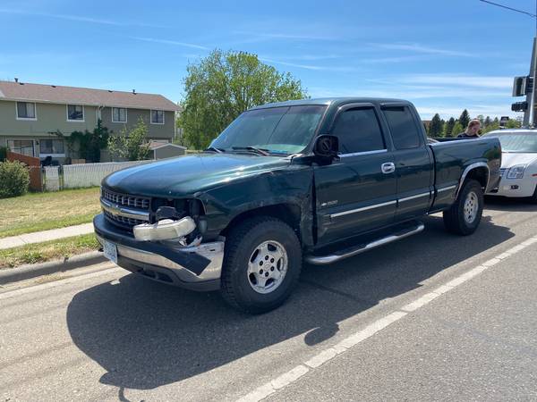 02 Chevy Silverado Z71 ext cab 4x4, 149K, clean, trades... for sale in Billings, MT – photo 11