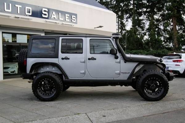 2014 Jeep Wrangler 4x4 4WD Unlimited Rubicon SUV - cars & trucks -... for sale in Lynnwood, WA – photo 10