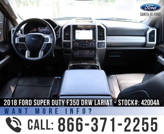 2018 FORD SUPER DUTY F350 DRW LARIAT Diesel, Leather Seats, 4WD for sale in Alachua, FL – photo 15