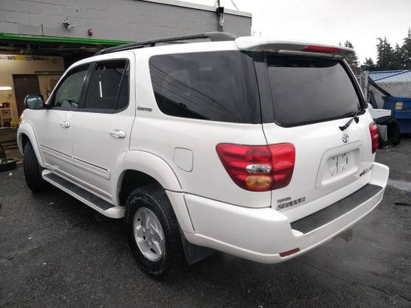 2001 Toyota Sequoia Limited 4WD 4dr SUV - - by for sale in Edmonds, WA – photo 4