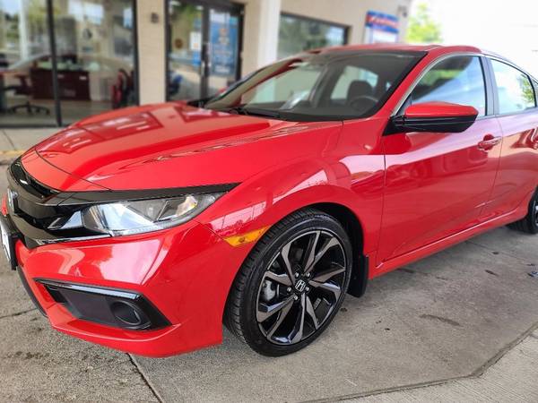 2020 Honda civic sport - Rally red - only one owner! for sale in Milford, OH – photo 7
