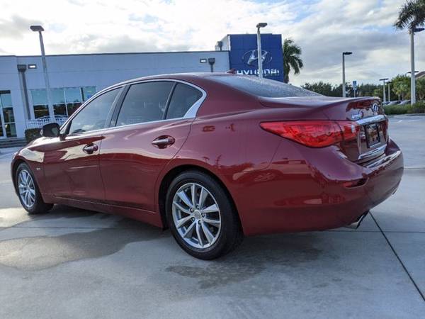 2016 INFINITI Q50 Venetian Ruby Call Today! - cars & trucks - by... for sale in Naples, FL – photo 6