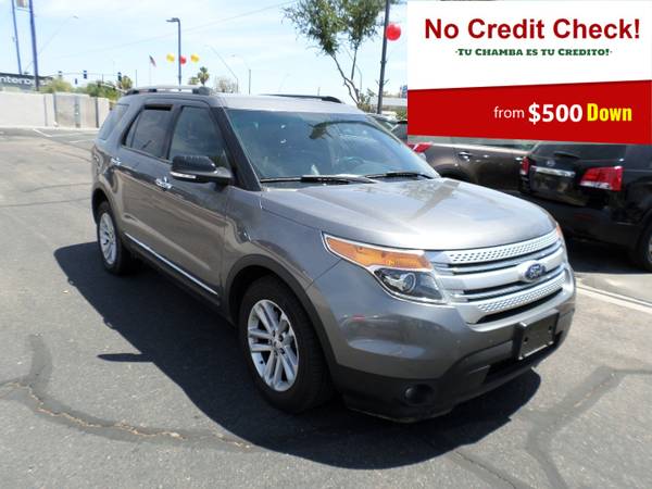 Third Row Seat SUV - Bad / No Credit Check From Down - cars & trucks... for sale in Glendale, AZ