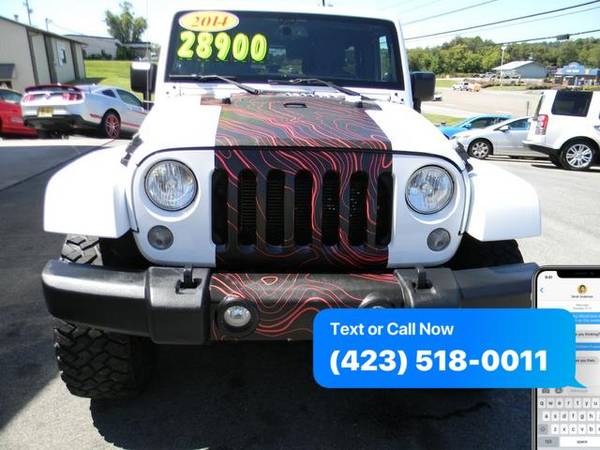 2014 Jeep Wrangler Unlimited Sahara 4WD - EZ FINANCING AVAILABLE! for sale in Piney Flats, TN – photo 4