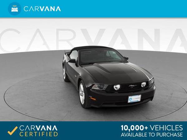 2012 Ford Mustang GT Convertible 2D Convertible Black - FINANCE ONLINE for sale in Atlanta, MD