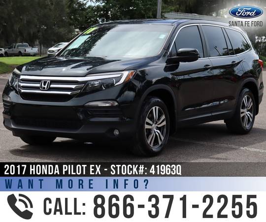 2017 HONDA PILOT EX Leather Seats - Remote Start - Touch for sale in Alachua, FL – photo 3