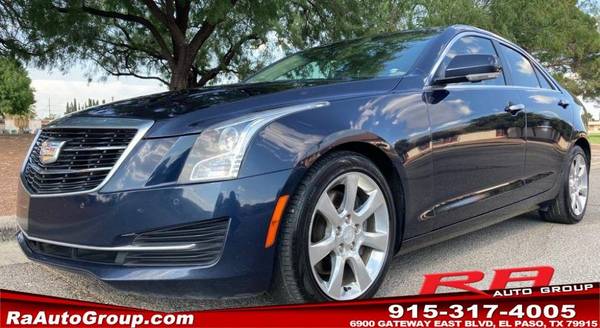 2016 Cadillac ATS Sedan Luxury Collection RWD AUTOCHECK AVAILABLE ! for sale in El Paso, TX