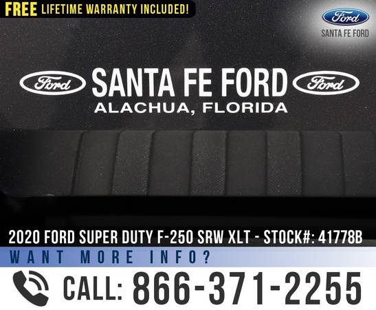 2020 FORD SUPER DUTY F250 SRW XLT Tailgate Step, SiriusXM for sale in Alachua, FL – photo 10