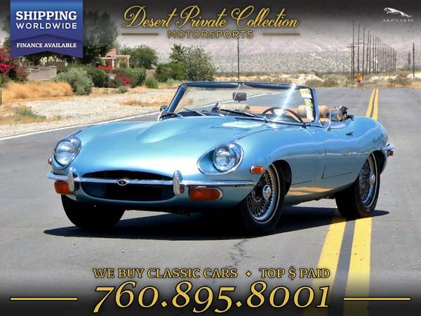 1969 Jaguar E Type xke Roadster FOR SALE. Trades Welcome! for sale in Palm Desert , CA – photo 3