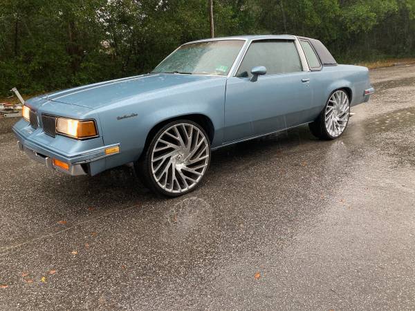 1988 Oldsmobile cutlass v8 24 tries and rims 78, 000 miles - cars & for sale in Ocala, FL – photo 2