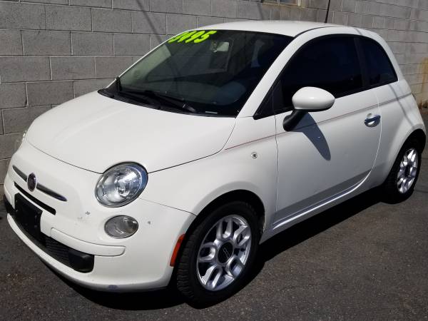 2013 fiat 500, cold a/c, 107k miles, excellent mpg great commuter -... for sale in Yakima, WA – photo 2