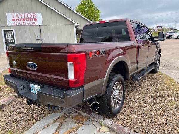 2017 Ford F250 Super Duty SUPER DUTY pickup MAROON for sale in Springdale, AR – photo 7