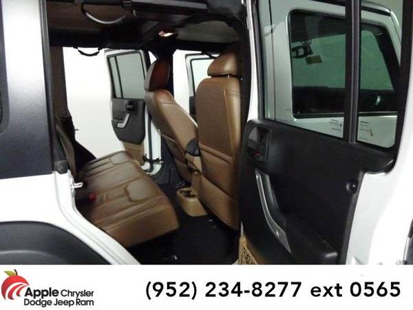 2016 Jeep Wrangler SUV Unlimited Rubicon (Bright White Clearcoat) for sale in Shakopee, MN – photo 14