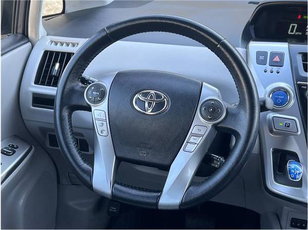 2015 Toyota Prius v Four Wagon 4D sedan Magnetic Gray Metallic for sale in Sacramento, NV – photo 12