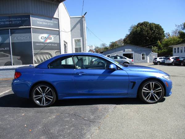 2017 *BMW* *4 Series* *440i xDrive* Estoril Blue Met for sale in Wrentham, MA – photo 8
