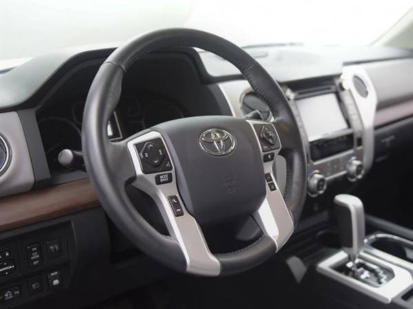 2018 Toyota Tundra CrewMax Limited Pickup 4D 5 1/2 ft pickup White - for sale in Carrollton, TX – photo 2